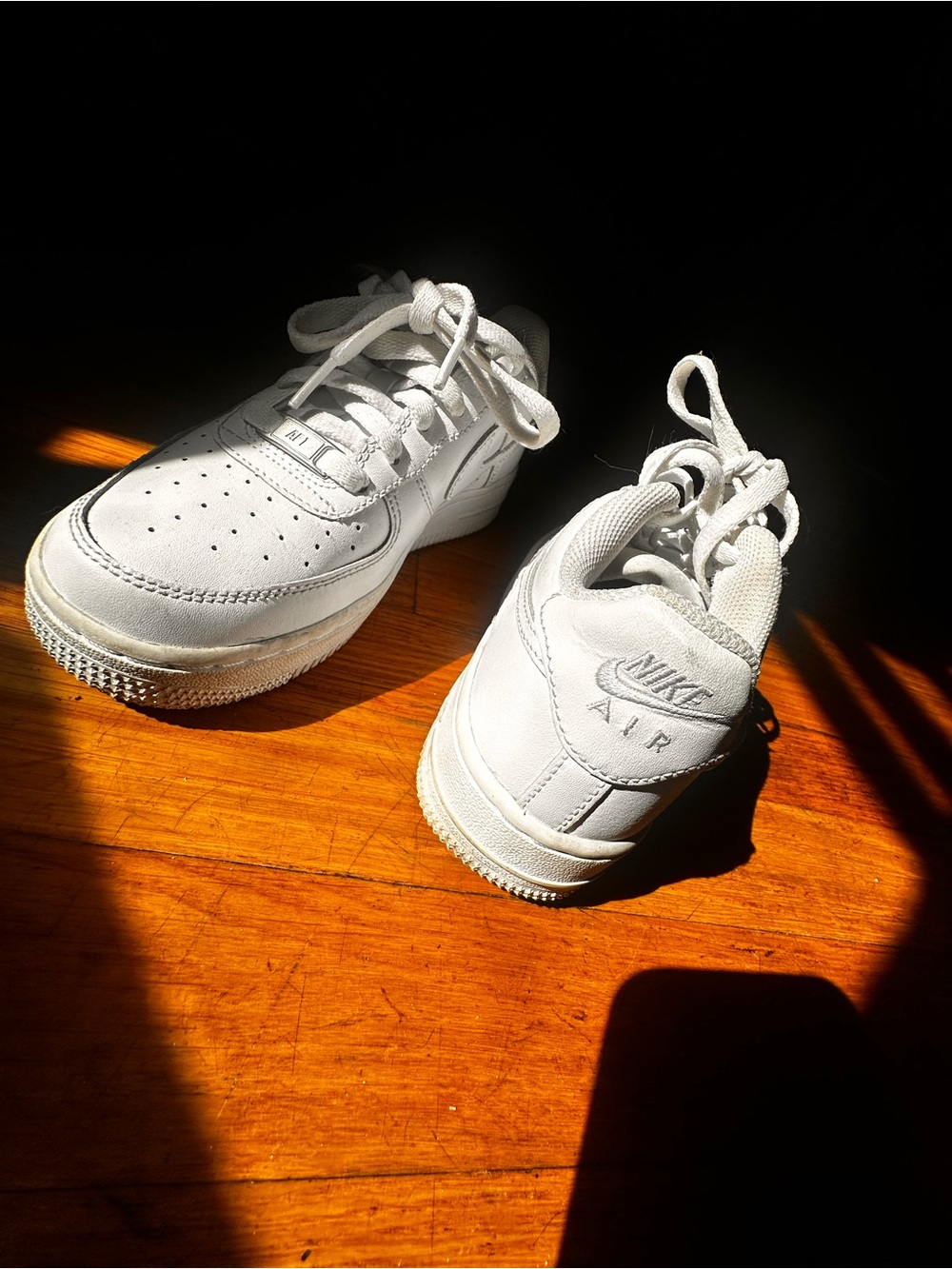 Nike Kids White Low-Top Sneakers